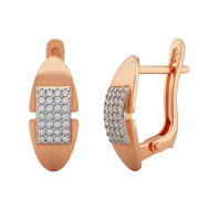 Золотi Сережки з фіанітом (арт. 420351)