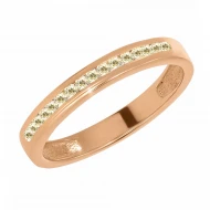 Золотое кольцо с бриллиантами (арт. 1191502201к)