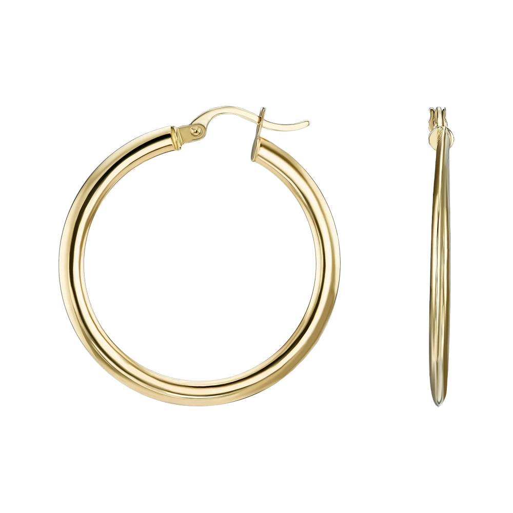 Золотi сережки-конго (арт. 360215)