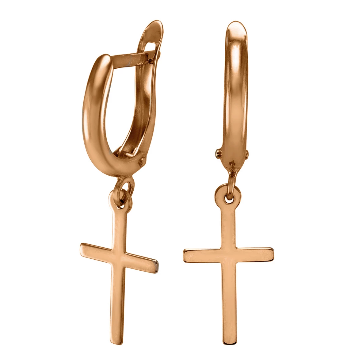 Золотые серьги-подвески (арт. 470056)