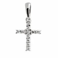 Золота підвіска з діамантами (арт. 42119000)