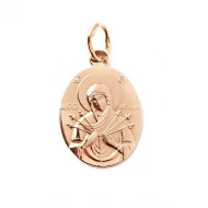 Золотая подвеска-ладанка (арт. 100156)