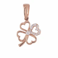 Золотая Подвеска с куб.окс.циркония (арт. 3102587101)