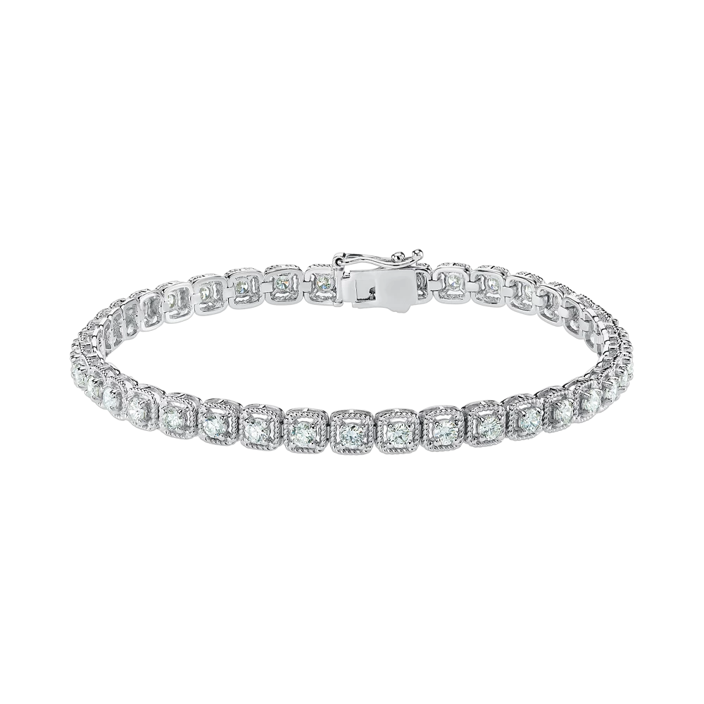 Золотой браслет с бриллиантами (арт. Б7072/1S)