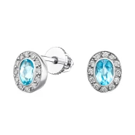 Золотi сережки з діамантами (арт. 55-Q10824BT-467)