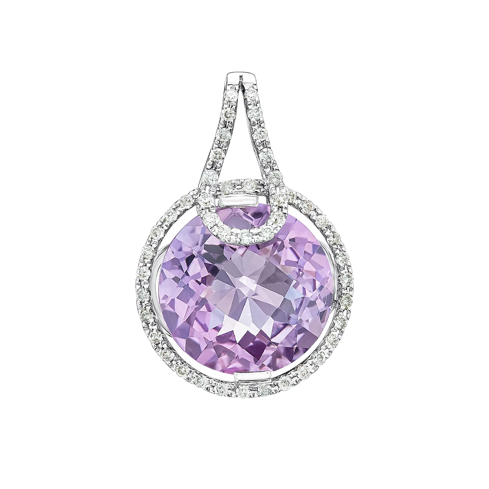 Золотая подвеска с бриллиантами (арт. RG-30473-12.200-1217)