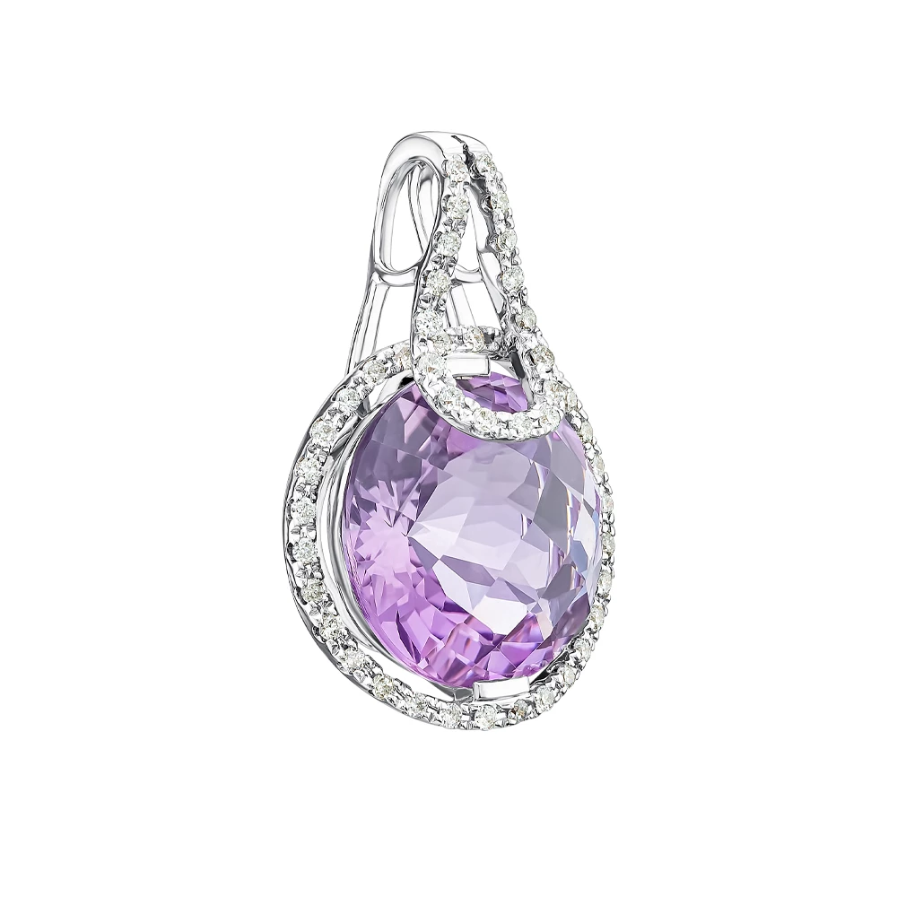 Золотая подвеска с бриллиантами (арт. RG-30473-12.200-1217)