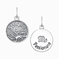 Срiбна Підвіска (арт. Кулон Зодіак Е Скорпіон)