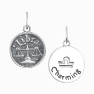 Срiбна Підвіска (арт. Кулон Зодіак Е Терези)