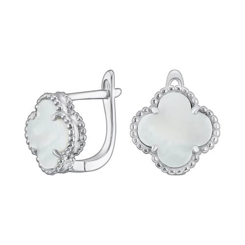 Срiбнi Сережки з перламутром (арт. СК2П/1024)