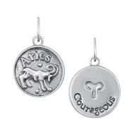 Срiбна Підвіска (арт. Кулон Зодіак Е Овен)