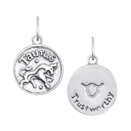 Срiбна Підвіска (арт. Кулон Зодіак Е Тілець)