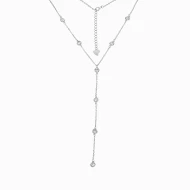 Срiбне кольє з фіанітом (арт. R150Ккол)