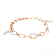 Золотий Браслет з куб. окс. цирконію (арт. 323534П2)