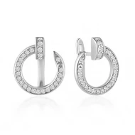 Срiбнi Сережки з фіанітом (арт. 20789)