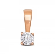 Золотая Подвеска с куб.окс.циркония (арт. 3107663101)