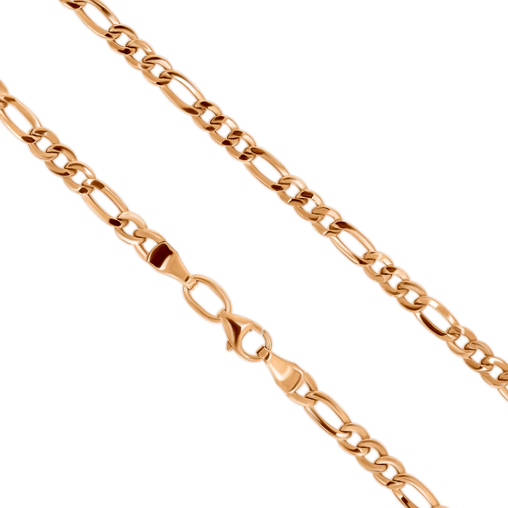 Золотий ланцюжок плетіння Картьє (Фігаро) (арт. 1133370)