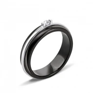 Серебряное кольцо с керамикой (арт. К2ФК/1002)