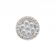 Золота підвіска з діамантами (арт. П518кб)