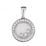 Золотая Подвеска с фианитом (арт. 558199)