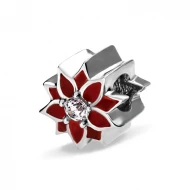 Золотая бусина (Шарм) с эмалью (арт. 561137)