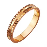 Золотое обручальное кольцо (арт. 411024)