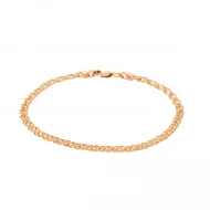 Золотой браслет плетение Ромб (арт. 224300)