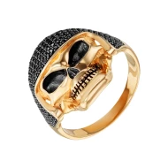 Золотое кольцо с фианитом (арт. 442923)