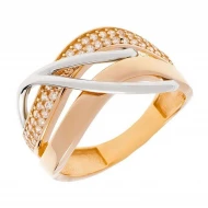 Золотое Кольцо с куб.окс.циркония (арт. 1191425112)