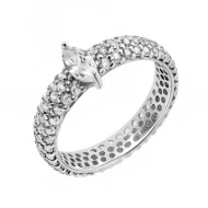Серебряное Кольцо с фианитом (арт. 10477)