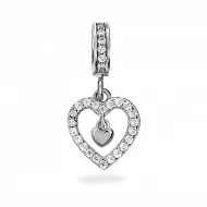 Золота намистина (Шарм) з фіанітом (арт. 558054)