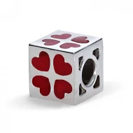 Золотая бусина (Шарм) с эмалью (арт. 560096)