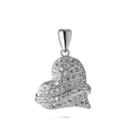 Срiбна Підвіска з куб. окс. цирконію (арт. 12-7P18229)