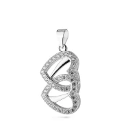 Срiбна Підвіска з куб. окс. цирконію (арт. 12-7P18630)