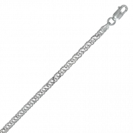 Серебряная цепочка плетение Ромб (арт. 814Р 0)