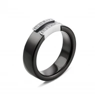 Серебряное кольцо с керамикой (арт. К2ФК/1012)