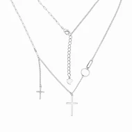 Срiбне кольє з куб. окс. цирконію (арт. 400014)