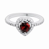 Серебряное Кольцо с куб.окс.циркония (арт. 19536р/гр)