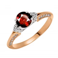 Золотое Кольцо с гранатом (арт. 02-0315)