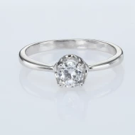 Серебряное Кольцо с фианитом (арт. 9510406б)