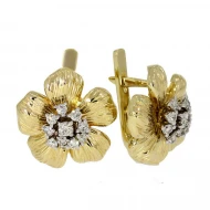 Золотые серьги с бриллиантами (арт. 702-777*)