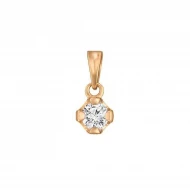 Золотая Подвес с куб.окс.циркония (арт. 3102568101)