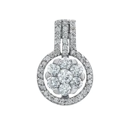 Золота підвіска з діамантами (арт. P26226B-3.155-1990)