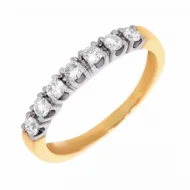 Золотое кольцо с бриллиантом (арт. 701-037*)