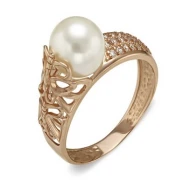 Золота Каблучка з перлами (арт. 380189)