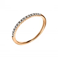 Золотое кольцо с бриллиантом (арт. К125)