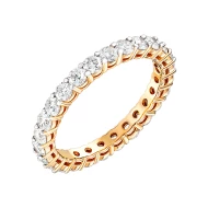 Золотое кольцо с бриллиантом (арт. К554)