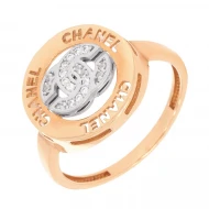 Золотое Кольцо с куб.окс.циркония (арт. 153696)