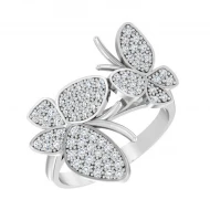 Золота Каблучка з куб. окс. цирконію (арт. 140464б)