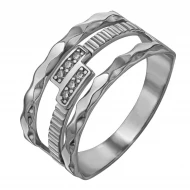 Серебряное кольцо с фианитом (арт. 350069С)